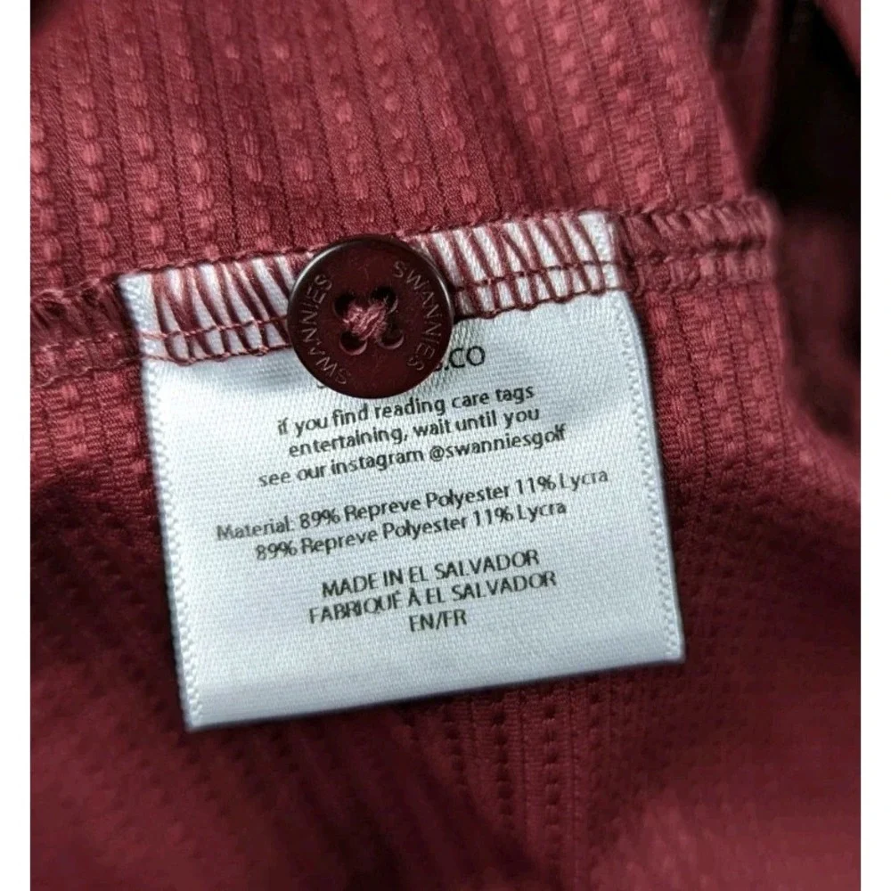 Swannies Golf shirt has